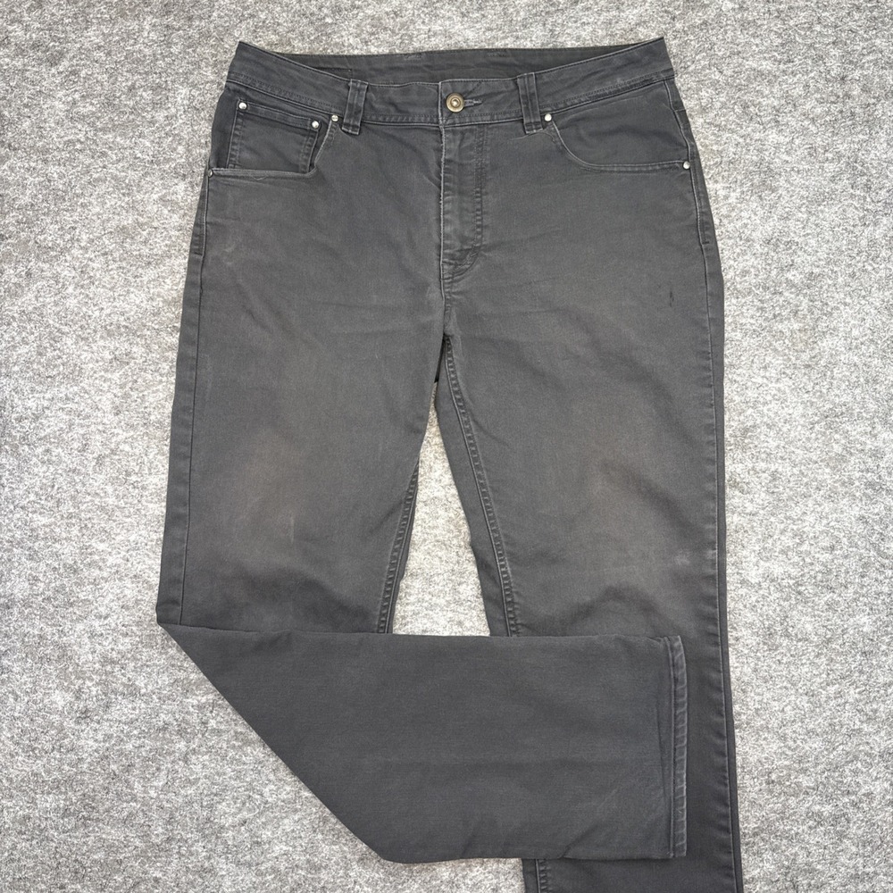 Marmot Morrison jeans men's 32 gray 5 pocket utility active‎ gorpcore hike camp